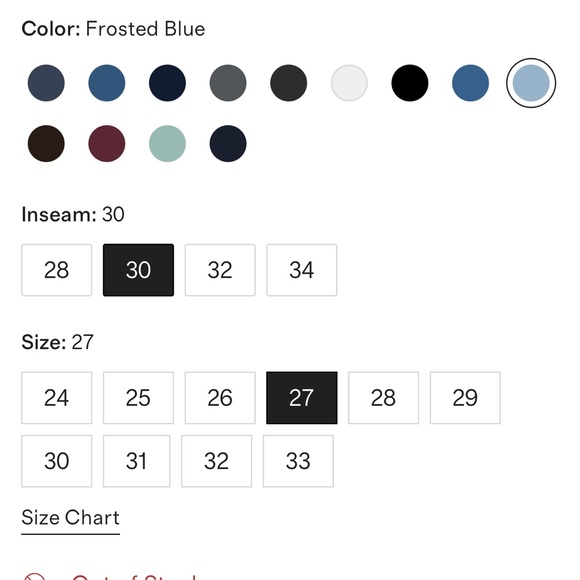 Quince Light Blue Flare Jeans - Picture 2 of 4